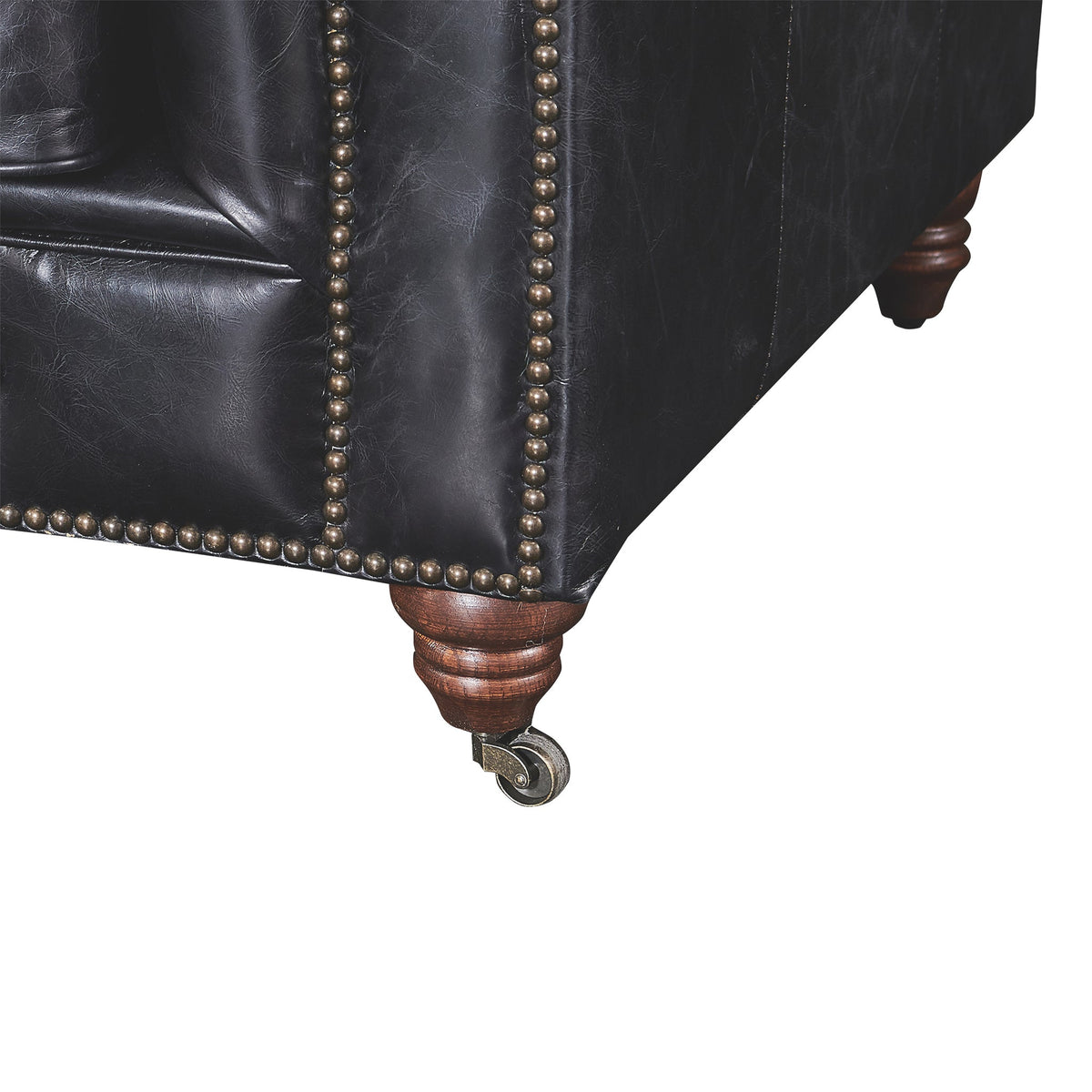 Century Chesterfield Sofa - Slate Leather