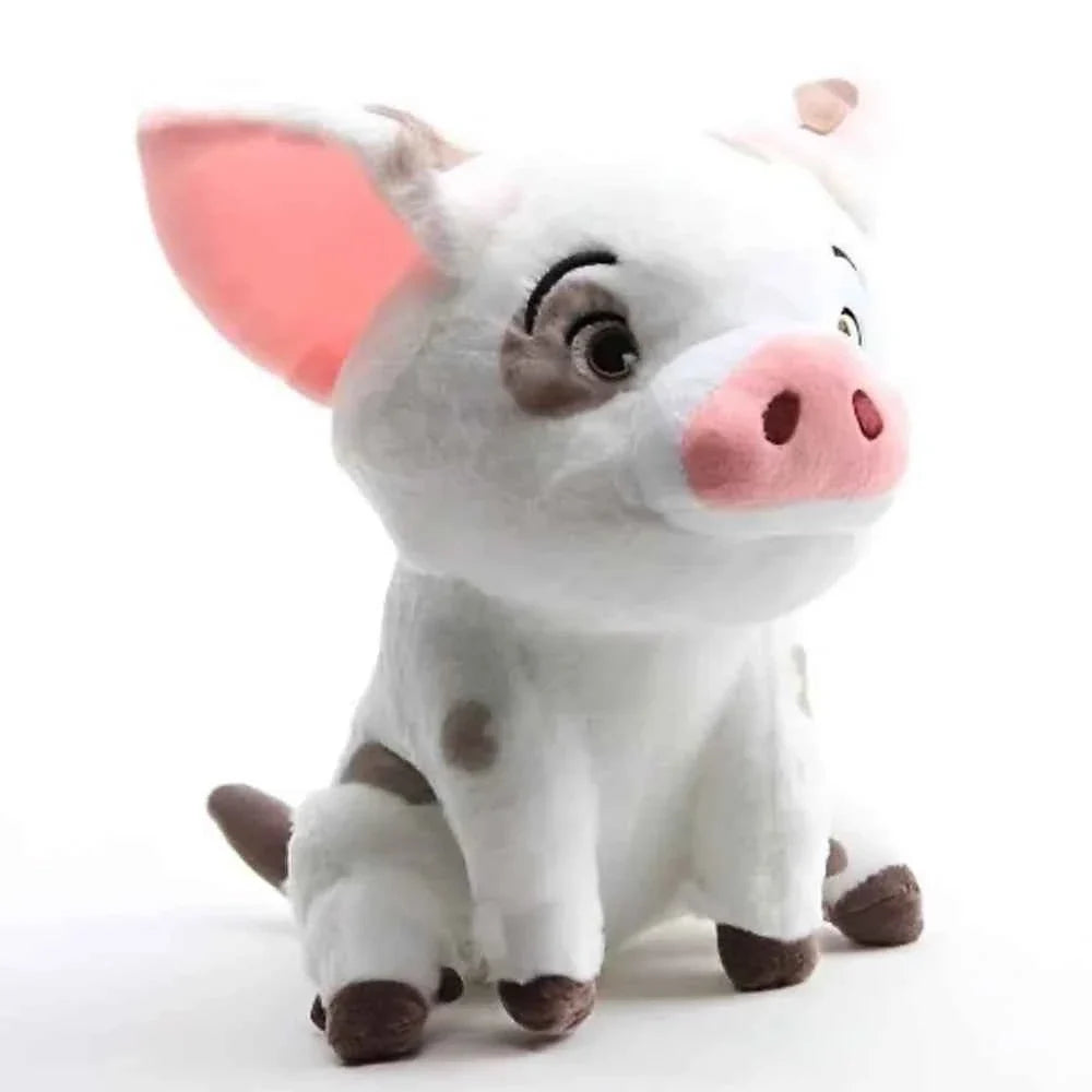 Peluche Kawaii Maialino & Gallo Tropicale – Morbido Animaletto di Pezza per Dormire & Decorazione per la Casa (2 Stili)