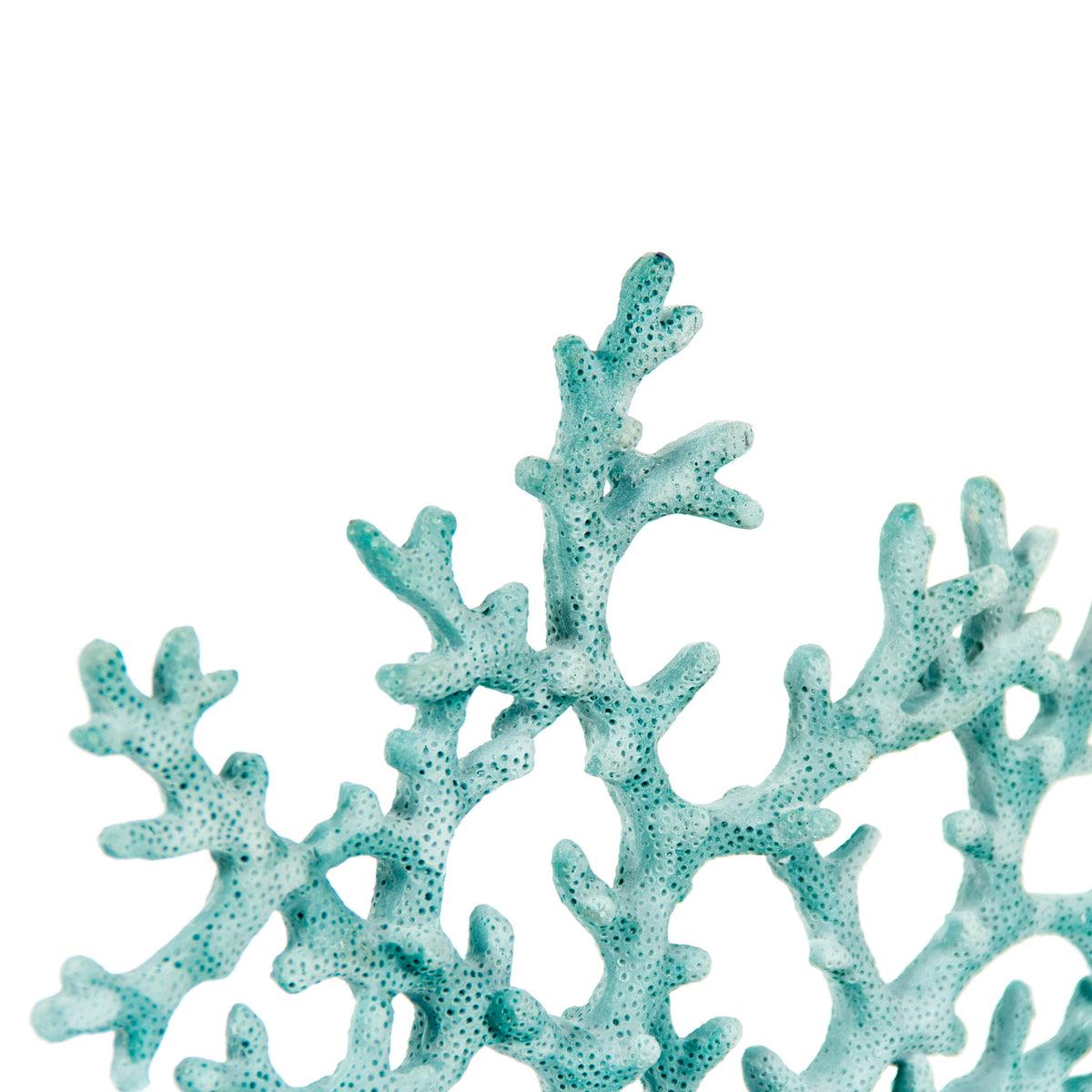 Blue Coral Resin Accent Décor 17 in