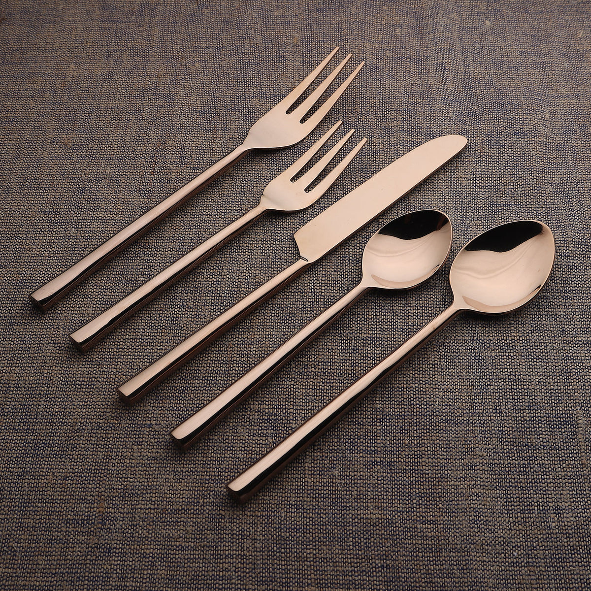 Set di posate da 5 pezzi Sundance PVD