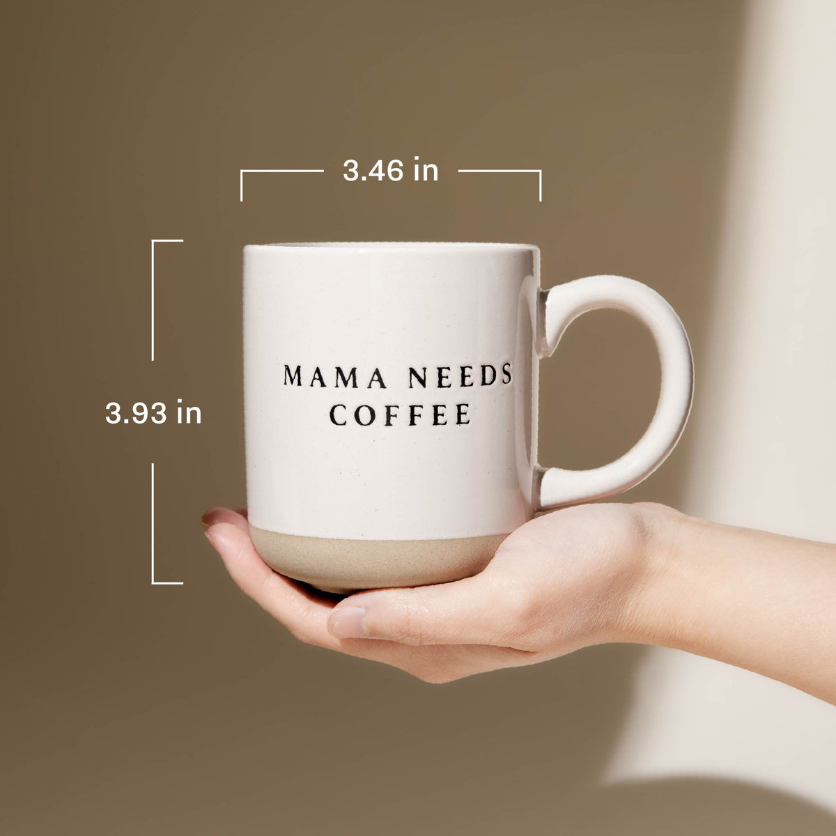 Tazza da caffè in gres da 14 once "Be Still and Know"