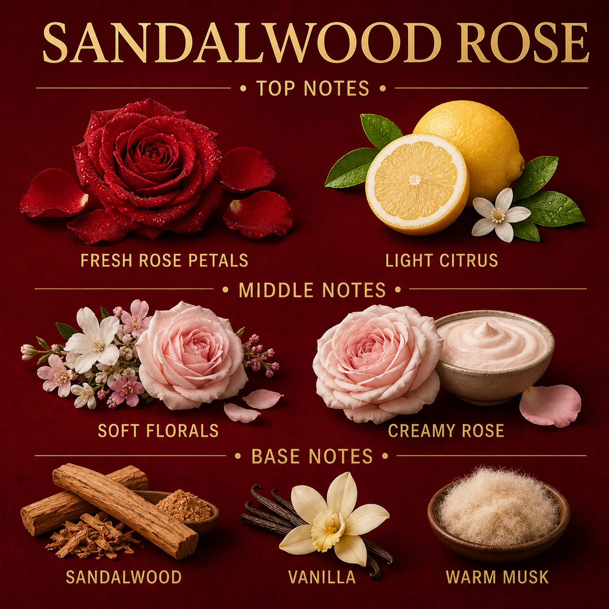 Diffuseur à roseaux Santal Rose