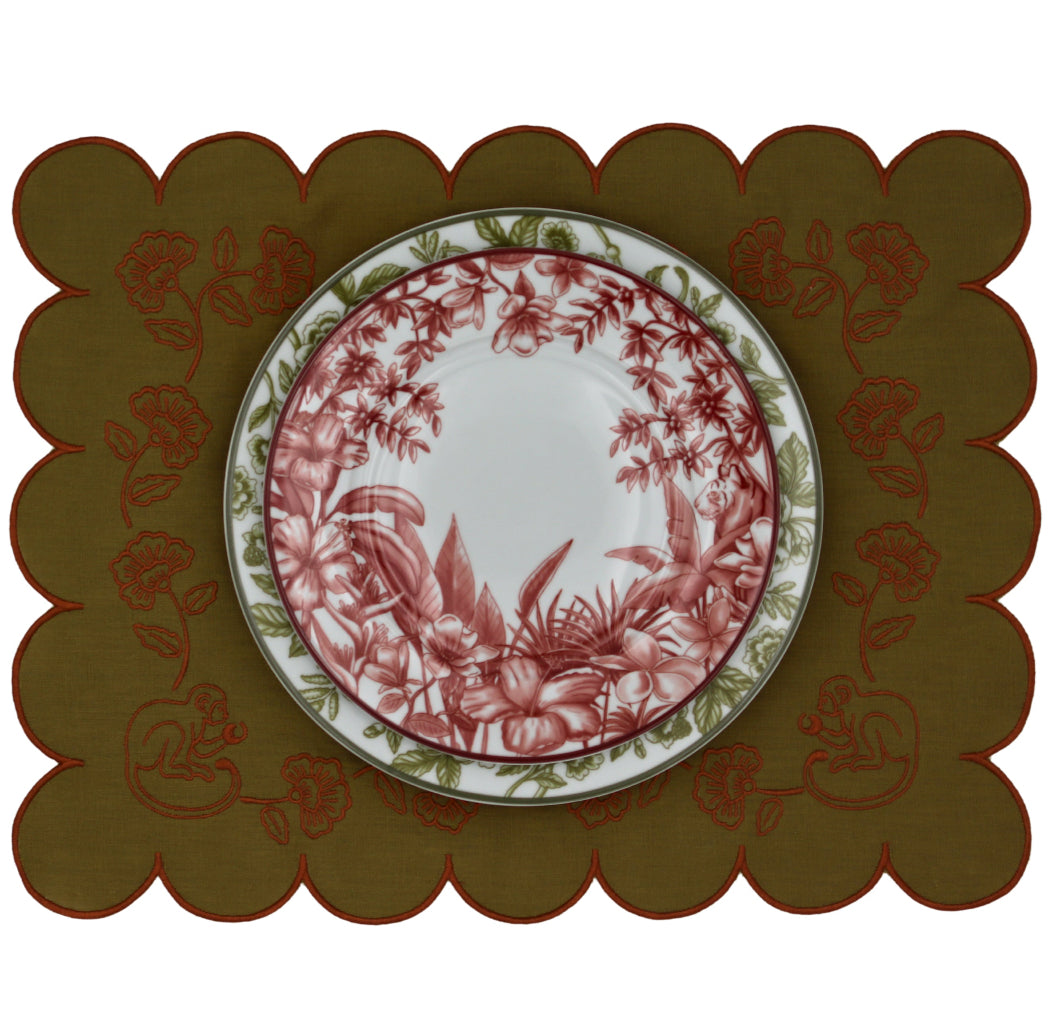 Piatti antipasto in porcellana Sepia Estate – Set da 4 (+1 piatto in omaggio)