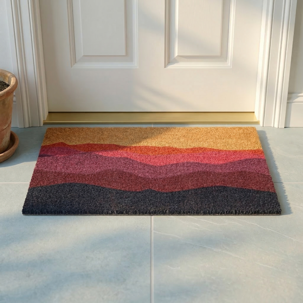 Paillasson en fibre de coco Shades of Dawn