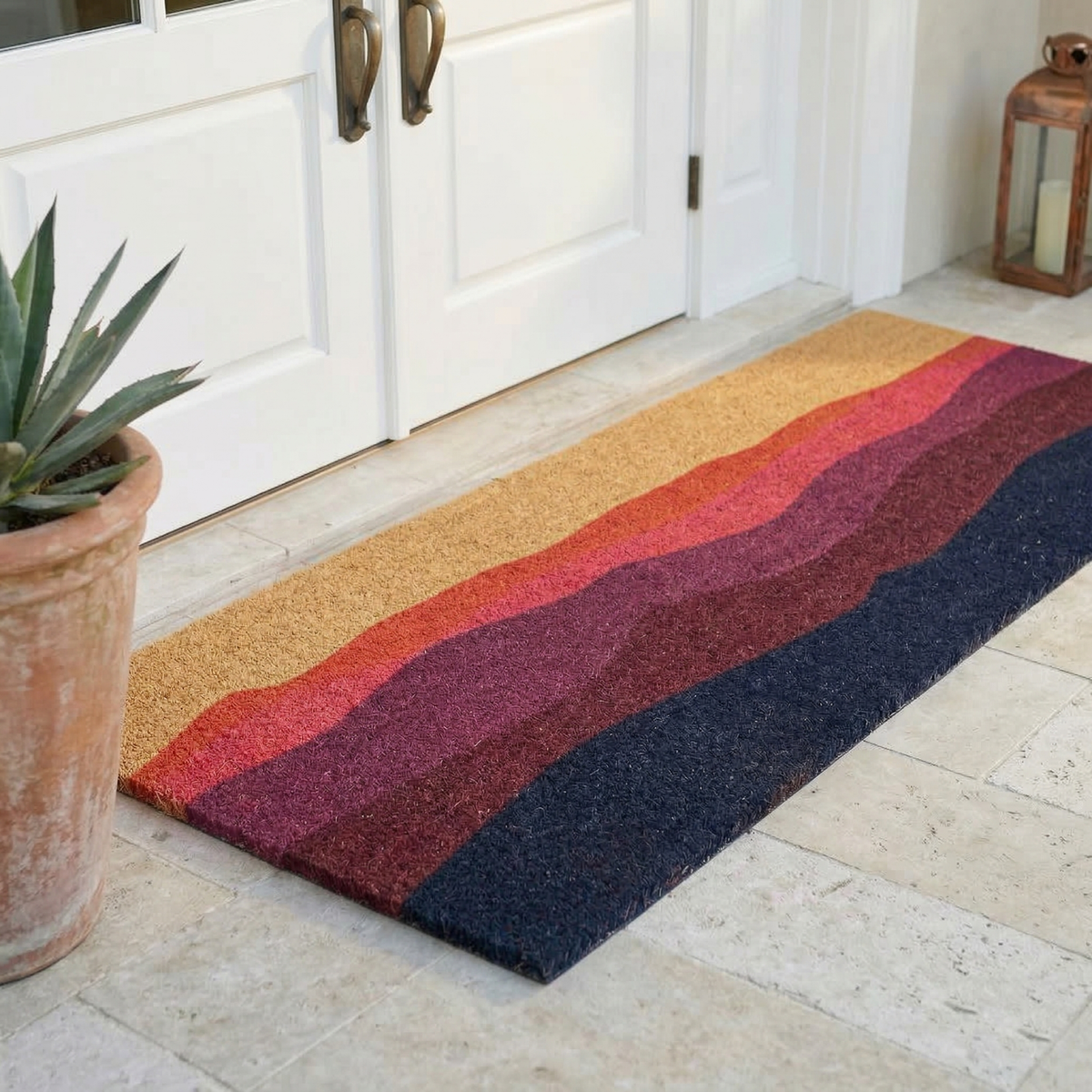 Paillasson en fibre de coco Shades of Dawn