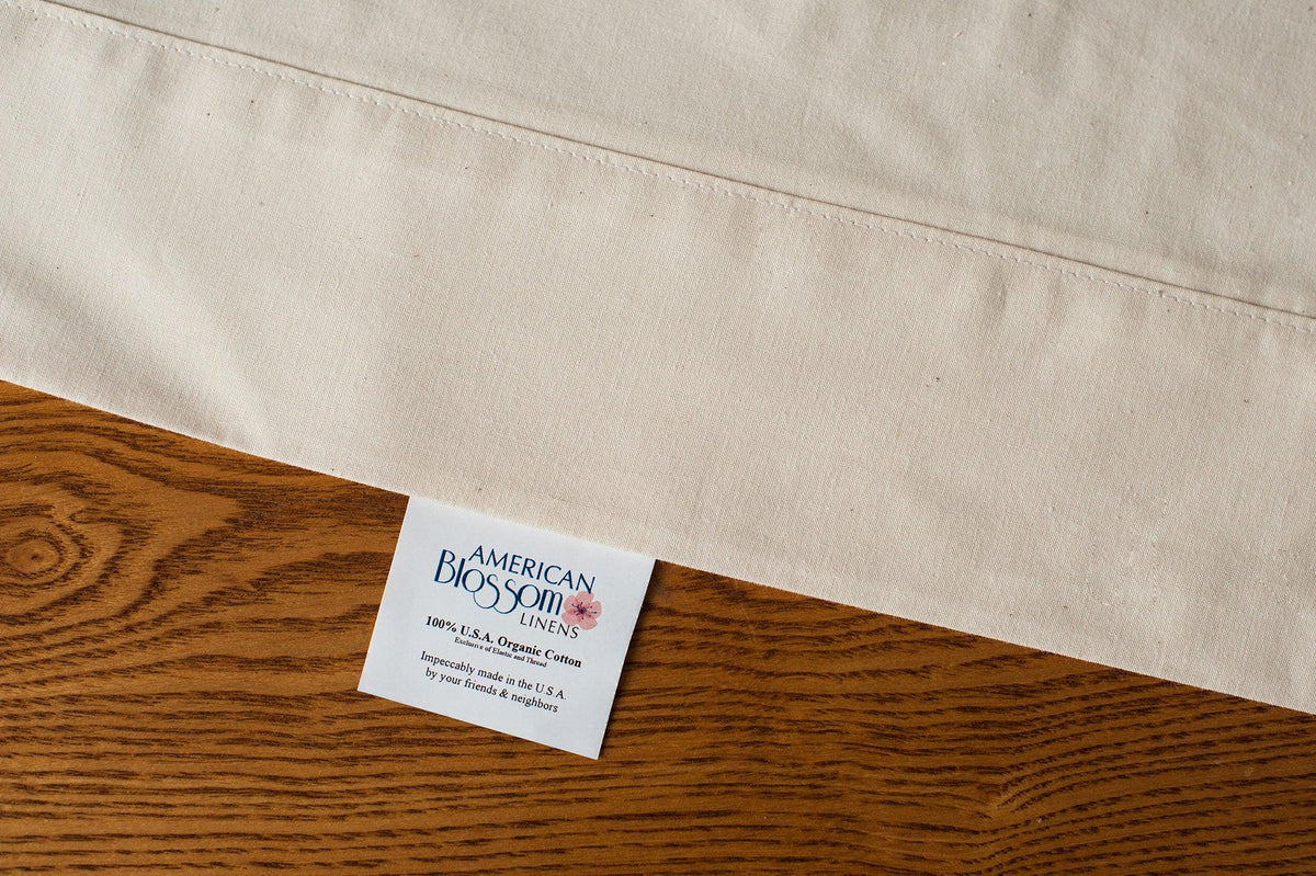 Natural Cotton Bed Pillowcases