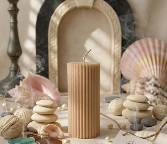 Candela Scultura | Candela Minimalista | Candela Costolata