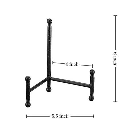 Iron Decorative Easels – 6" & 9" Sizes