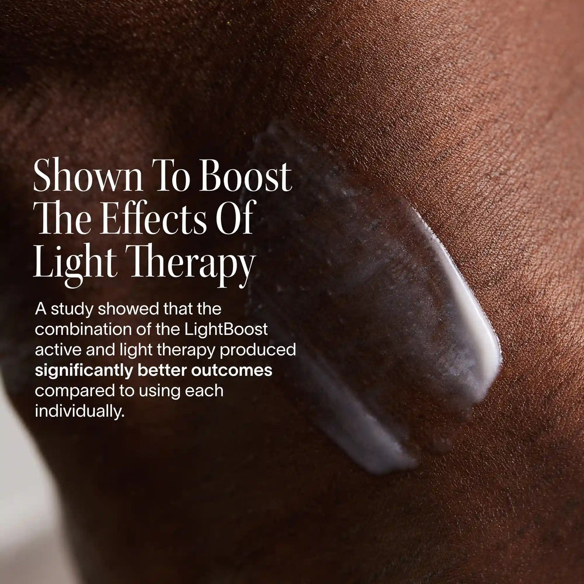 Siero viso e collo potenziante per fototerapia