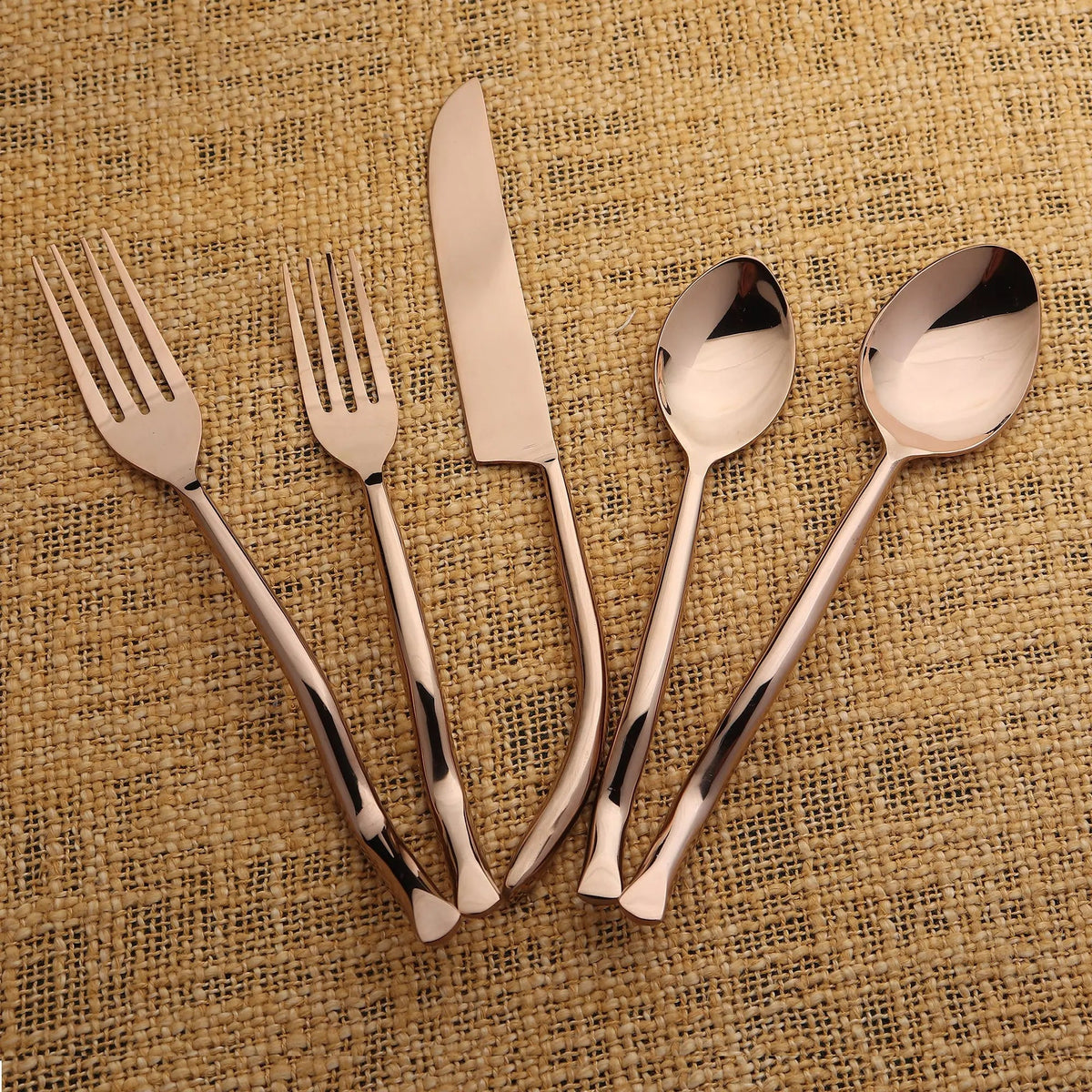 Set di posate Twig PVD da 5 pezzi