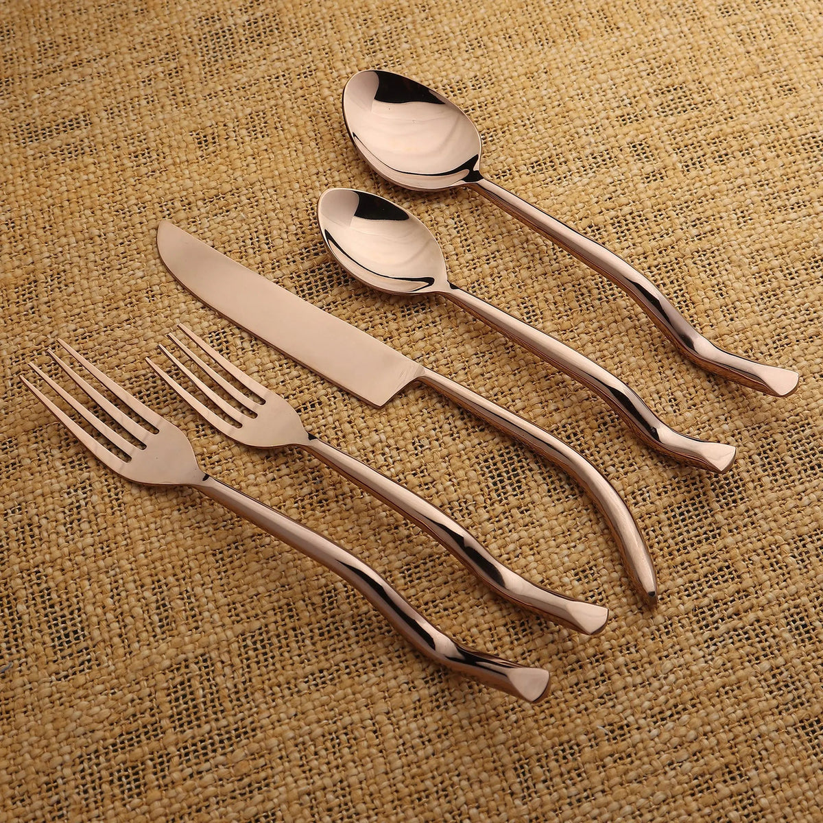 Set di posate Twig PVD da 5 pezzi