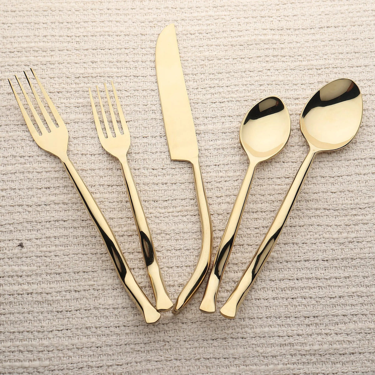 Set di posate Twig PVD da 5 pezzi