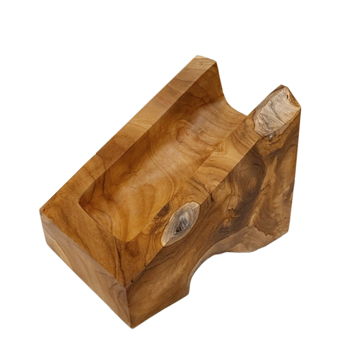 Porte-bouteille de vin en teck