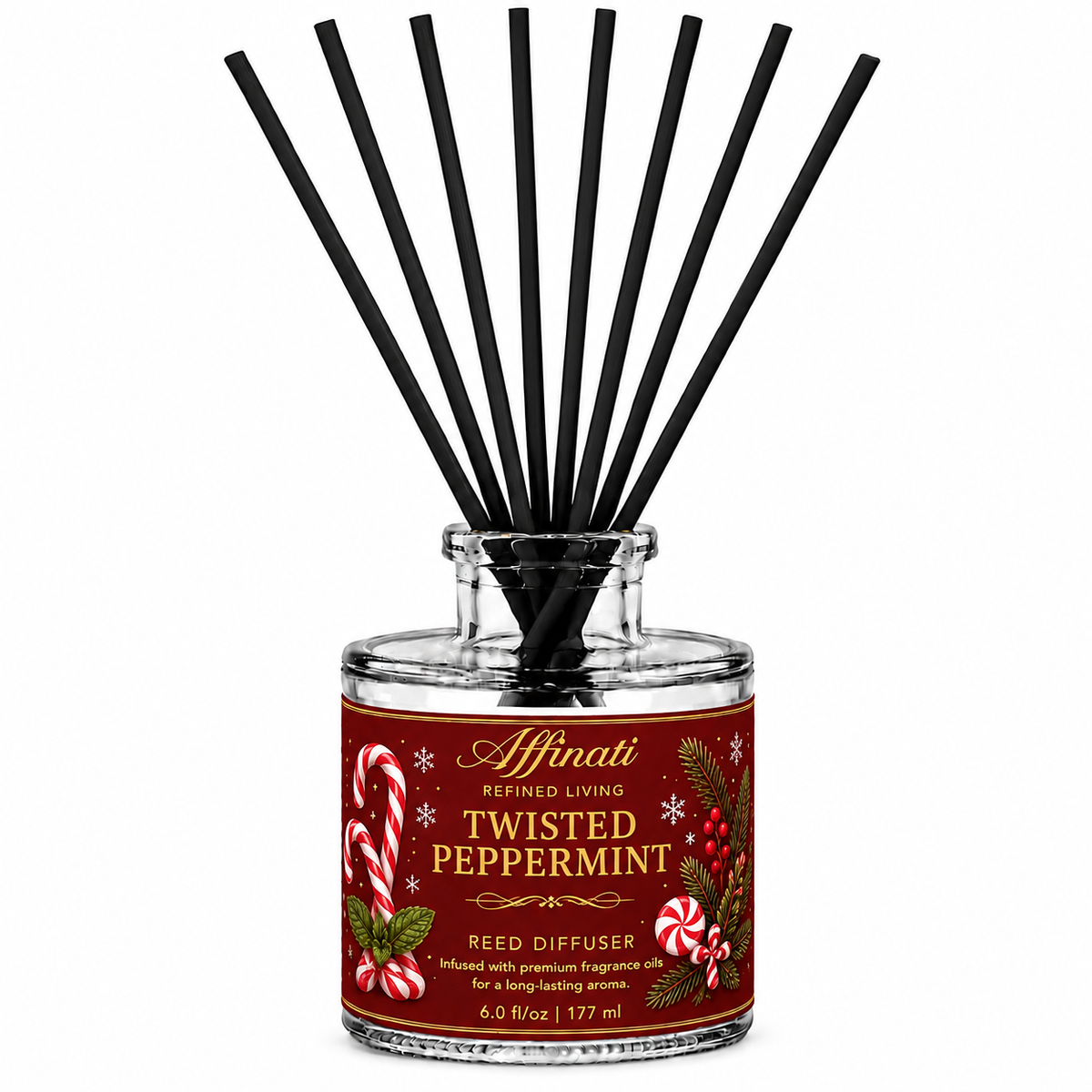 Diffusore a bastoncini Twisted Peppermint