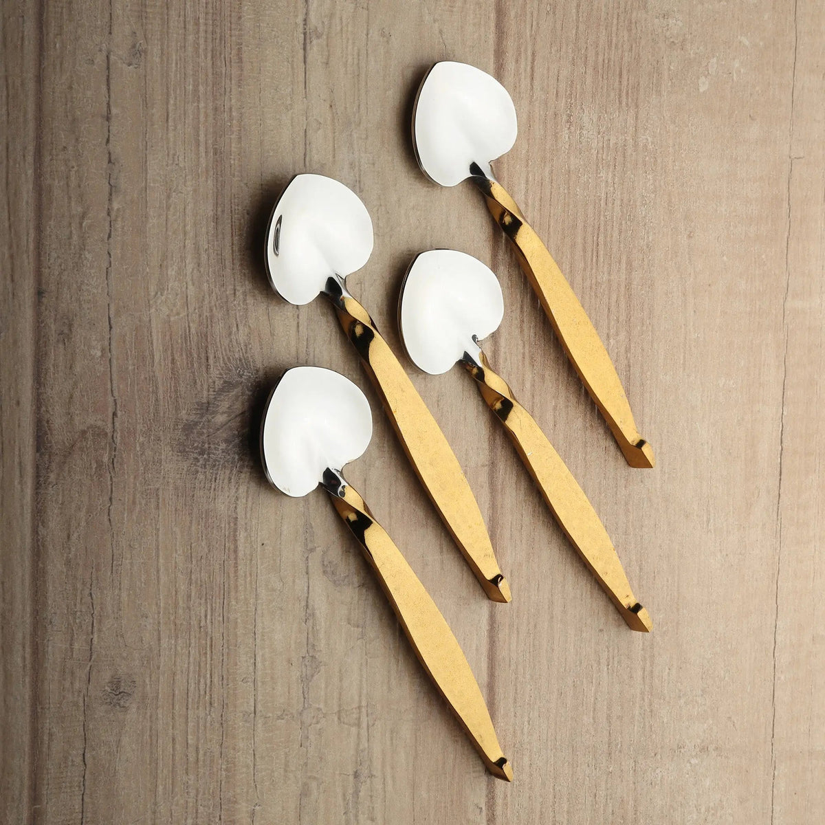 SET 4 CUCCHIAI TWISTED URBAN HEART
