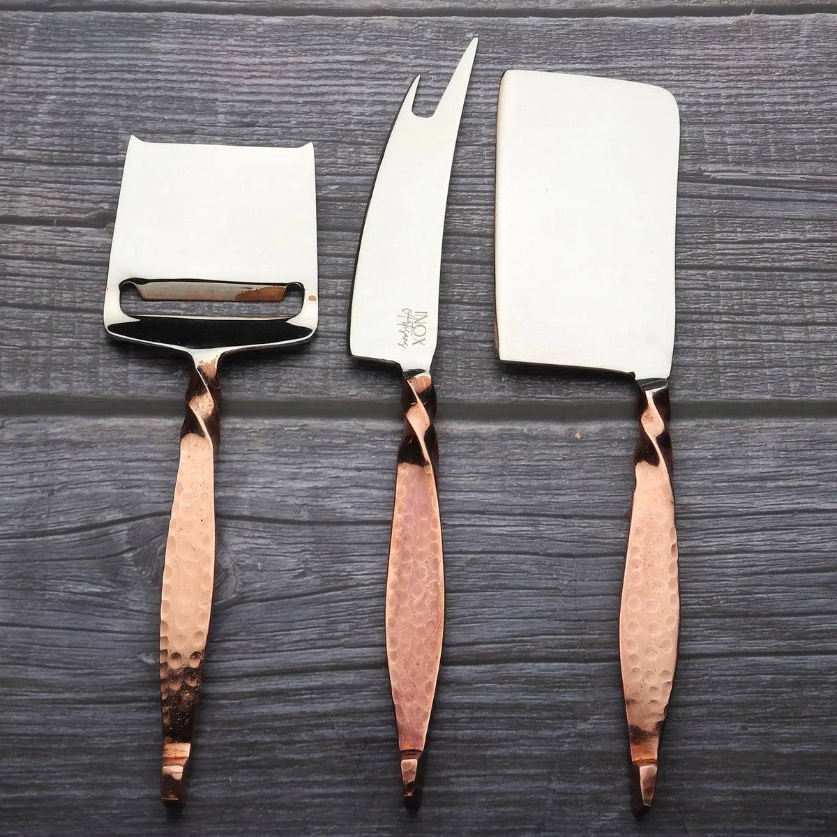 SET 3 COLTELLI DA FORMAGGIO TWISTED URBAN