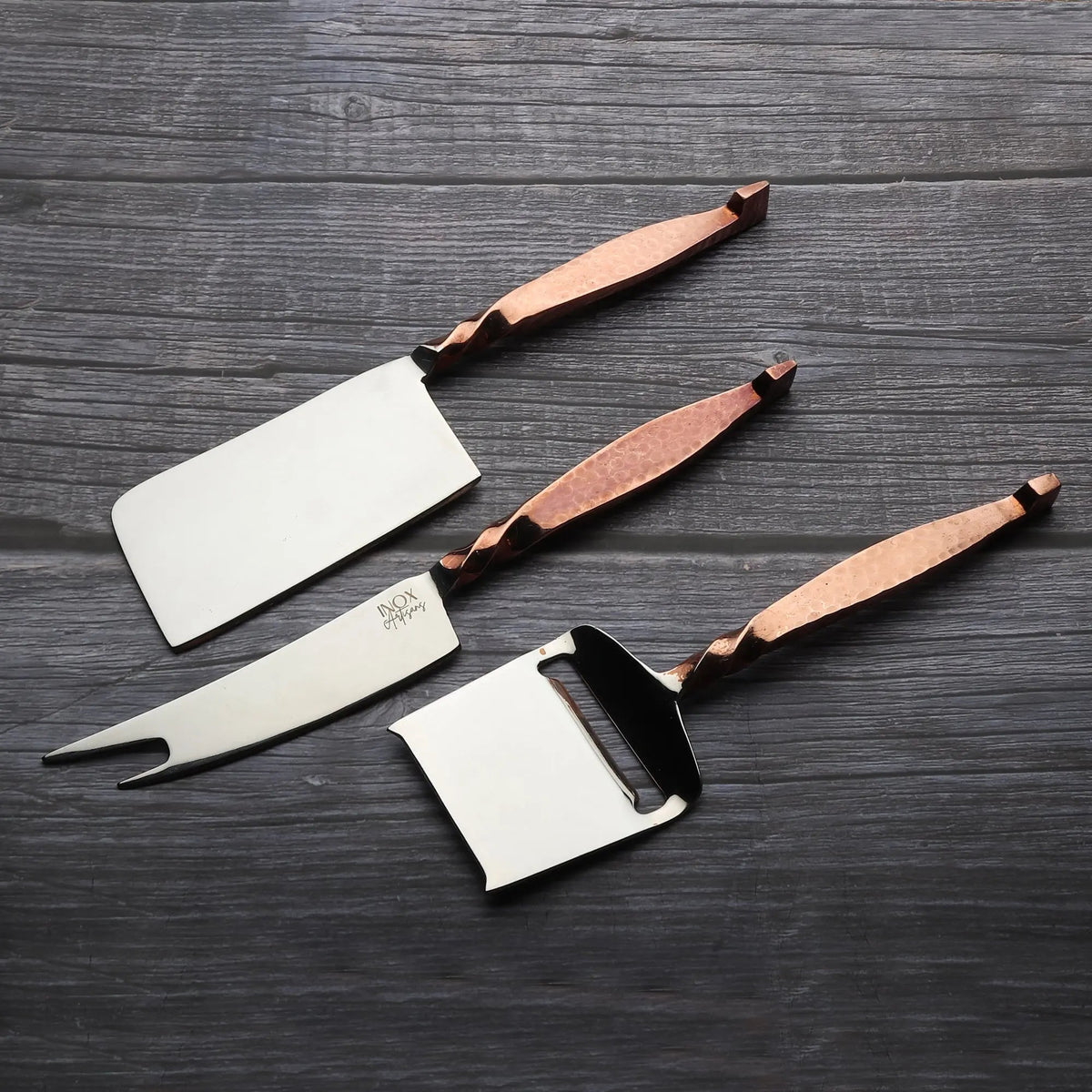 SET 3 COLTELLI DA FORMAGGIO TWISTED URBAN