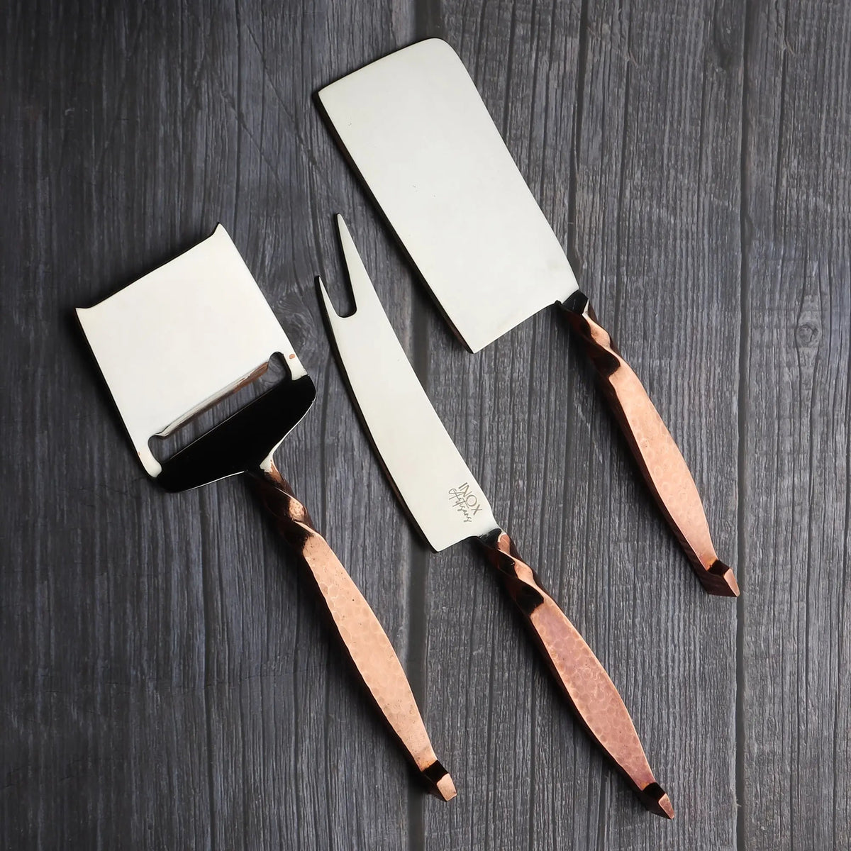 SET 3 COLTELLI DA FORMAGGIO TWISTED URBAN