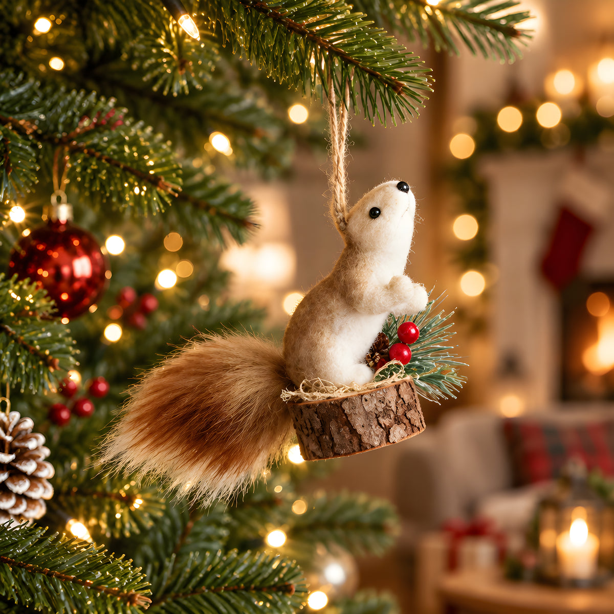 Woodland Squirrel Ornaments – 11 Charming Styles