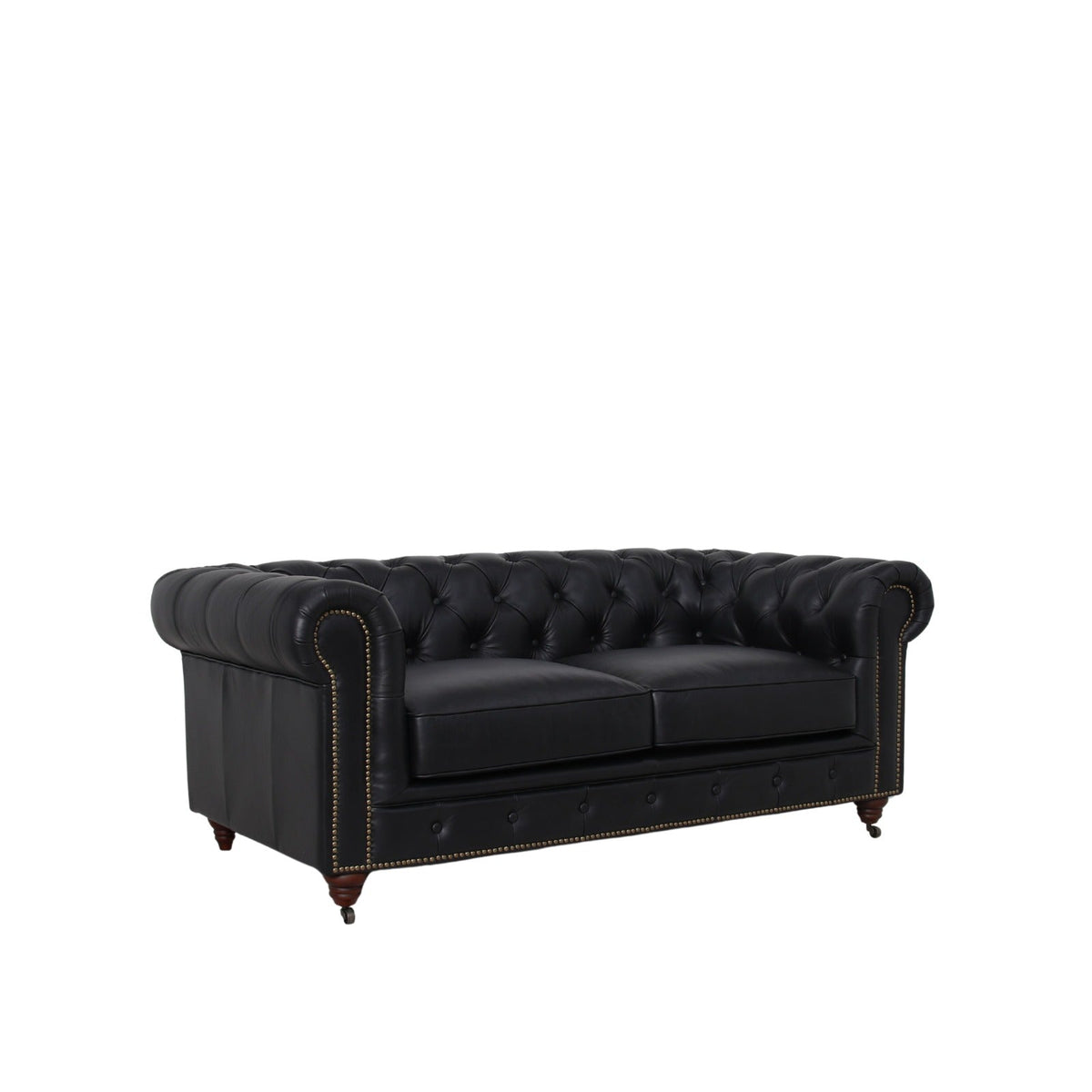 Belgravia Chesterfield Top Grain Tufted Leather Sofa – Classic Elegance in Premium Leather