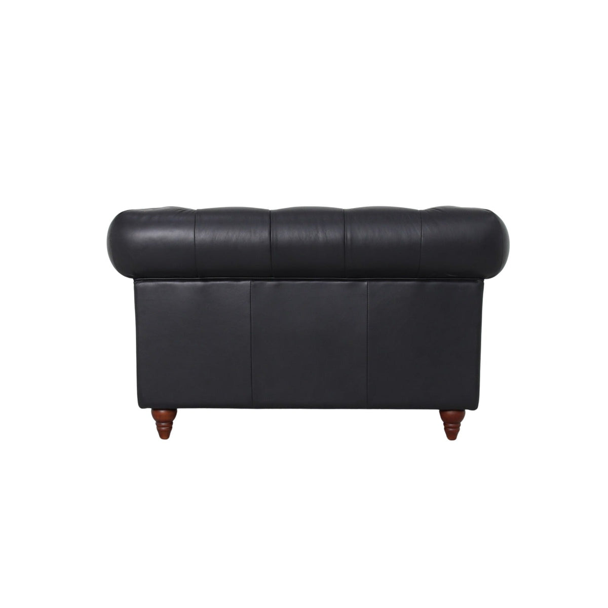 Belgravia Chesterfield Top Grain Leather Club Chair – Classic Tufted Armchair in Premium Finishes