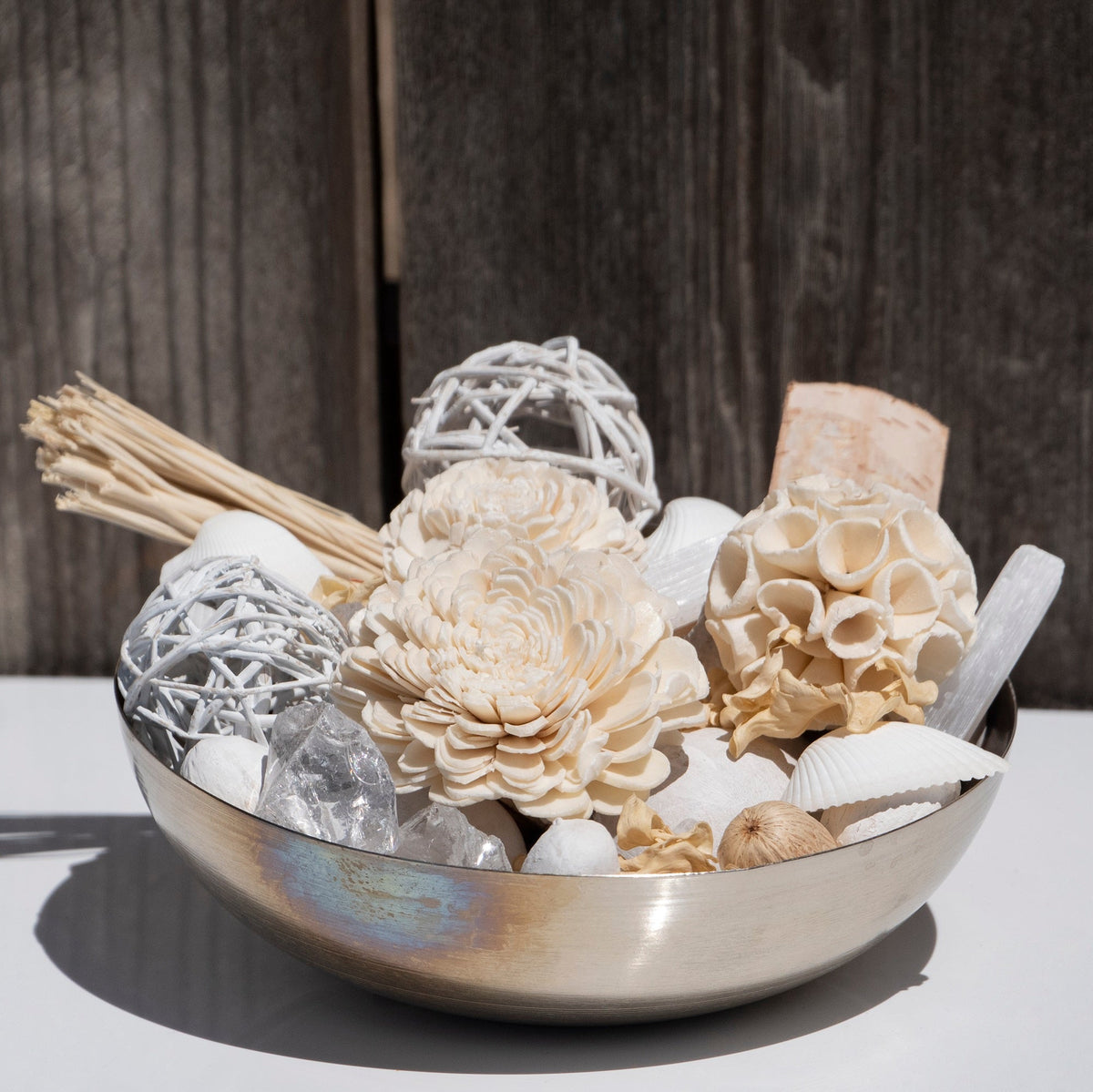 White Selenite & Sandalwood Potpourri