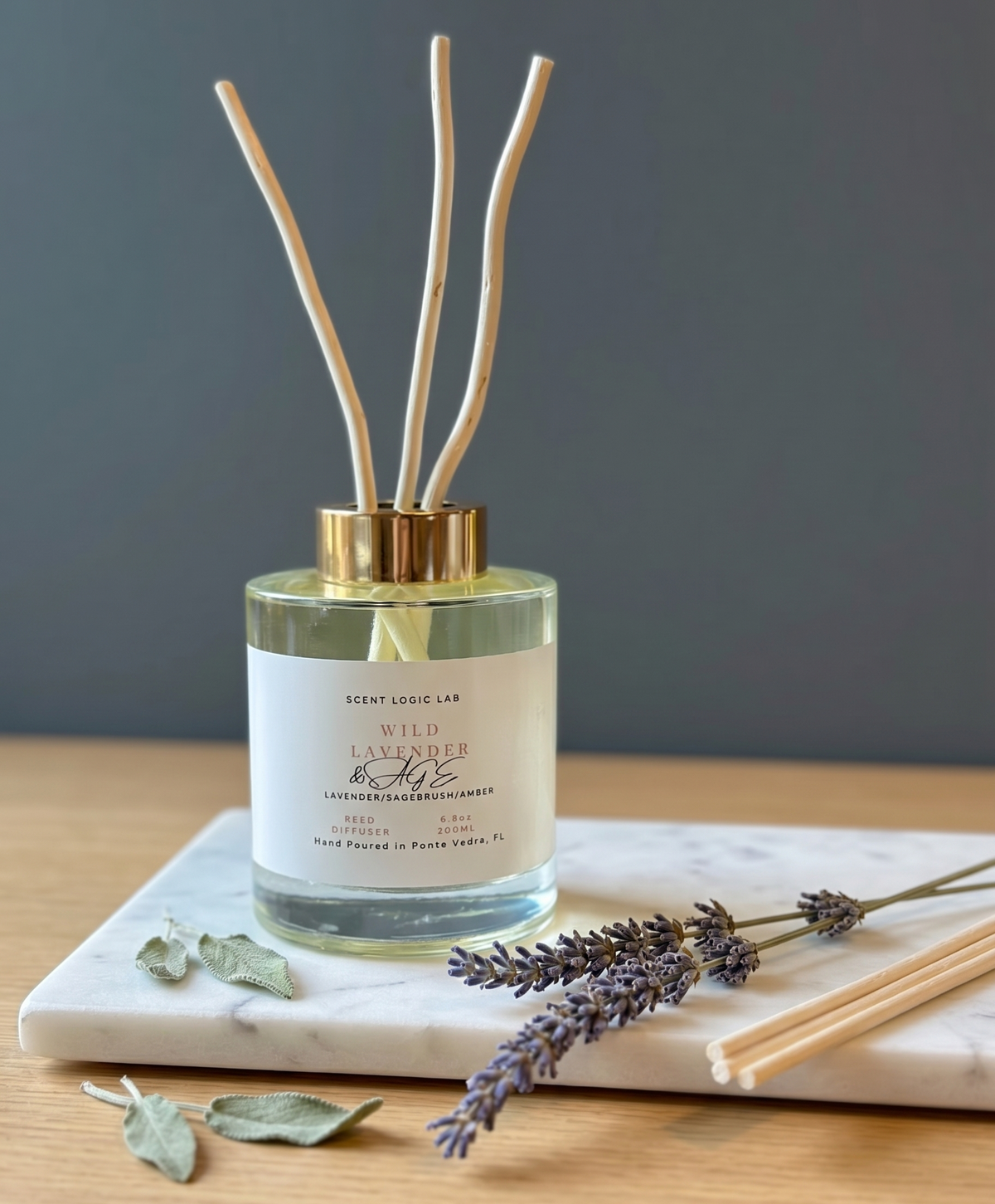 Wild Lavender Reed Diffuser | 100 ml, 200 ml or Both