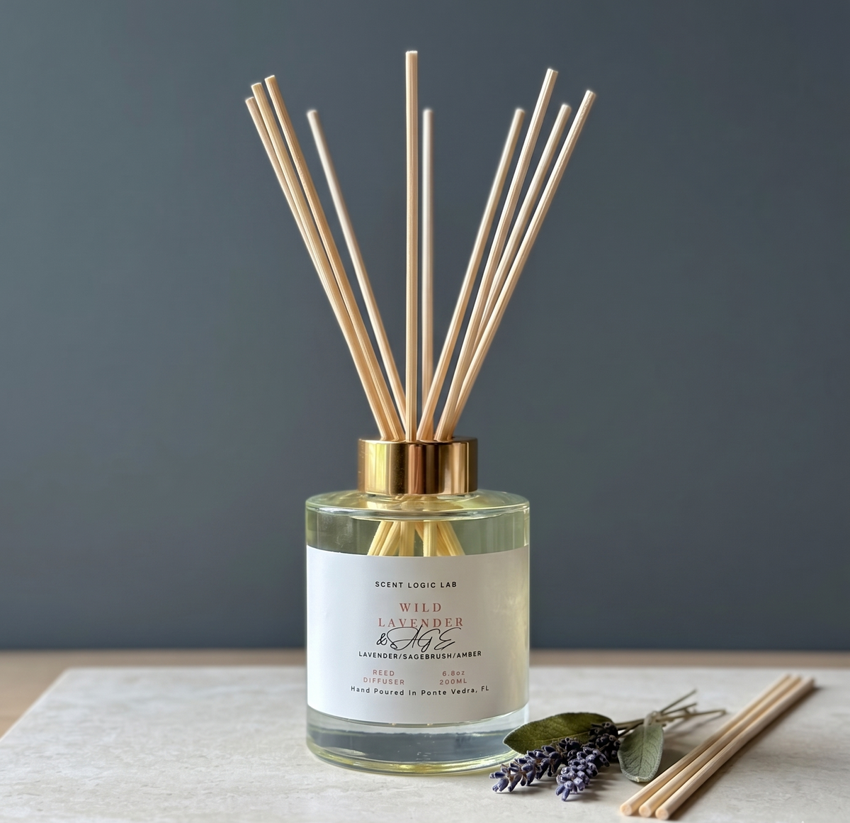 Wild Lavender Reed Diffuser | 100 ml, 200 ml or Both