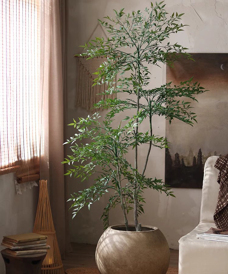 Nandina artificielle réaliste pour intérieur