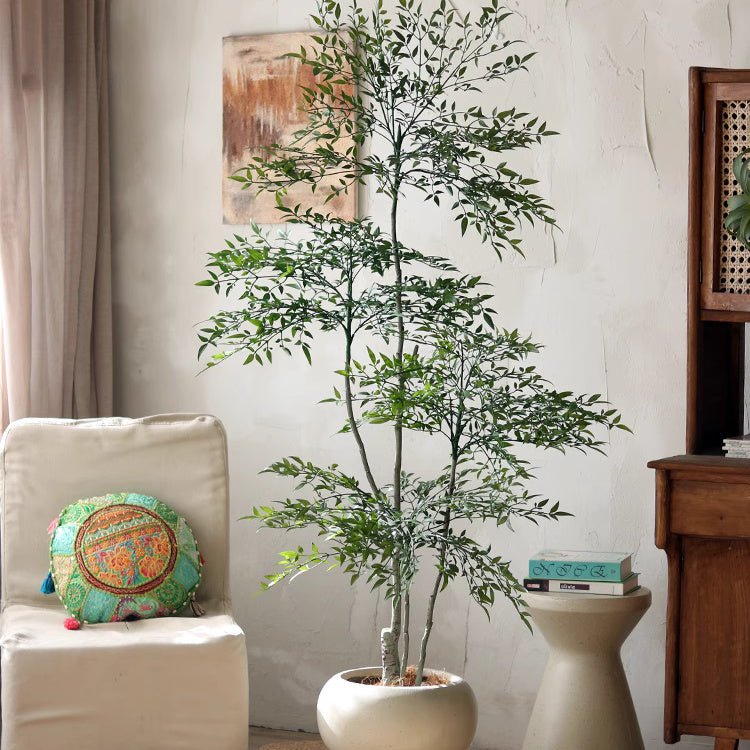 Nandina artificielle réaliste pour intérieur