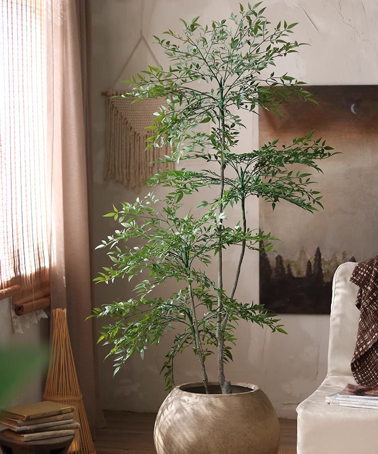 Nandina artificielle réaliste pour intérieur
