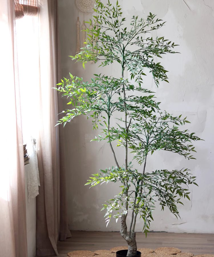 Nandina artificielle réaliste pour intérieur