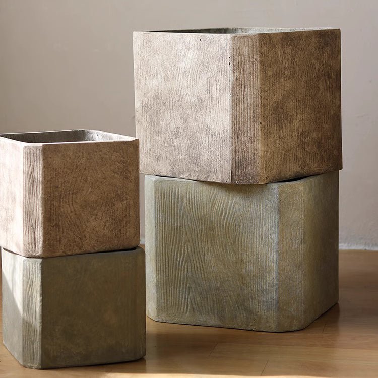 Fioriera quadrata StoneGrain