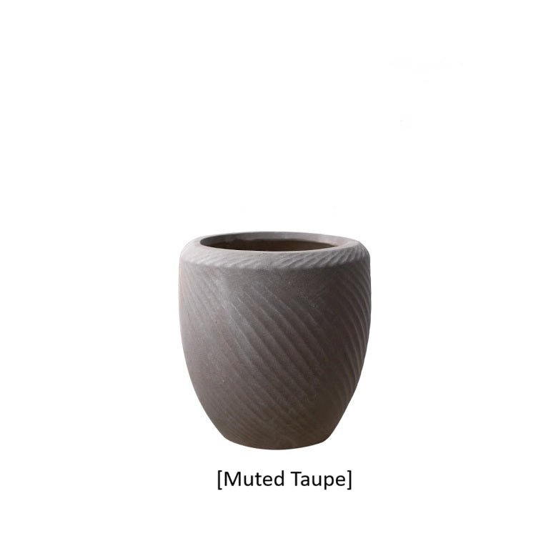 Comtemporary Swirl Planter