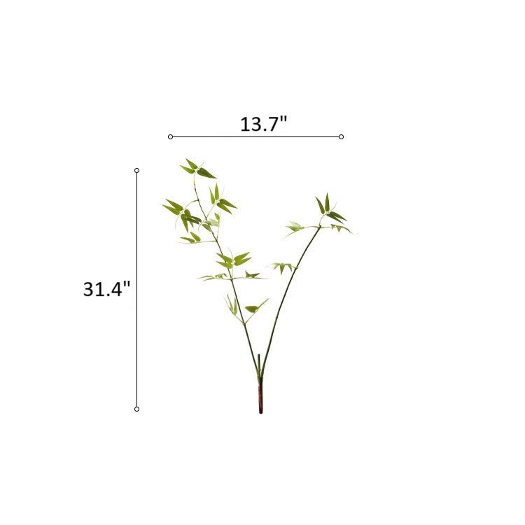Stelo di bambù artificiale sussurrante, altezza 79 cm