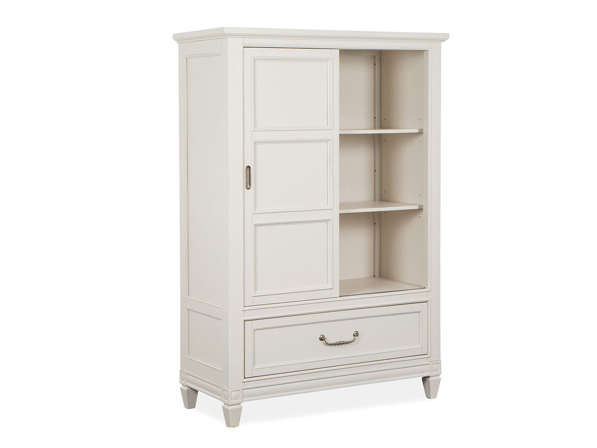 Willowbrook - Commode haute - Blanc coquille d'œuf avec léger effet patiné