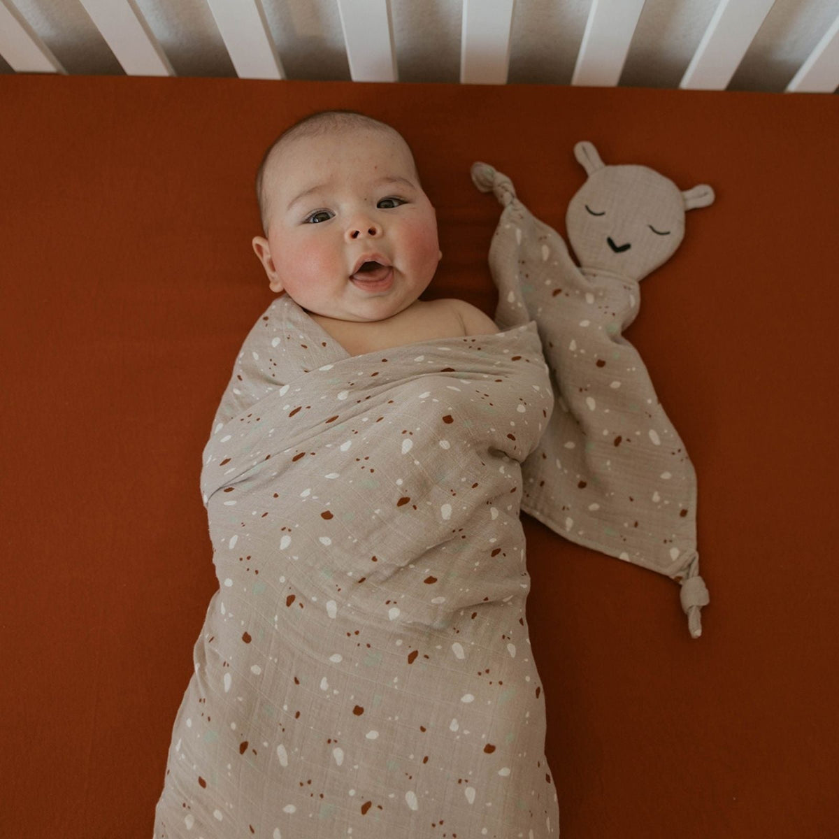 Doudou in mussola 100% - Alpaca