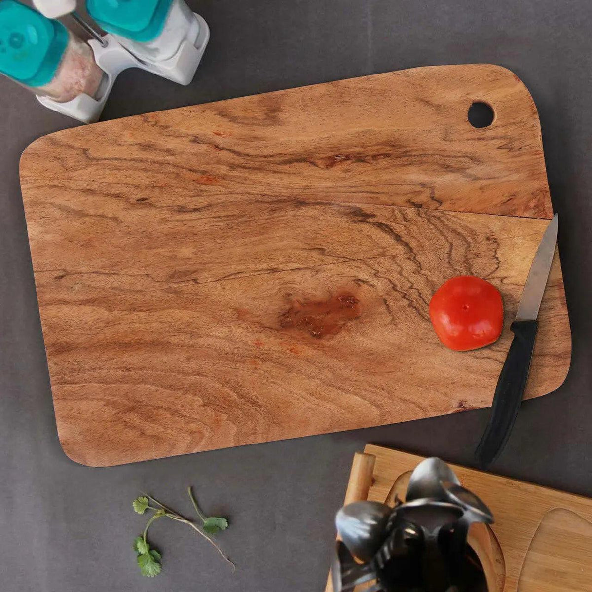Planches à découper Alto en bois d'acacia (lot de 2)