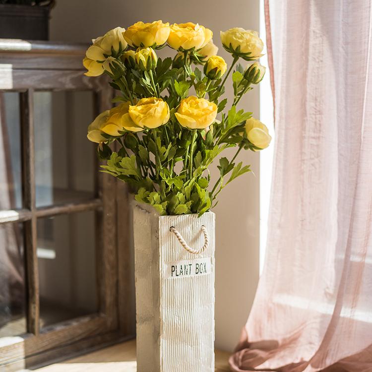 Stelo di ranuncolo artificiale alto 71 cm