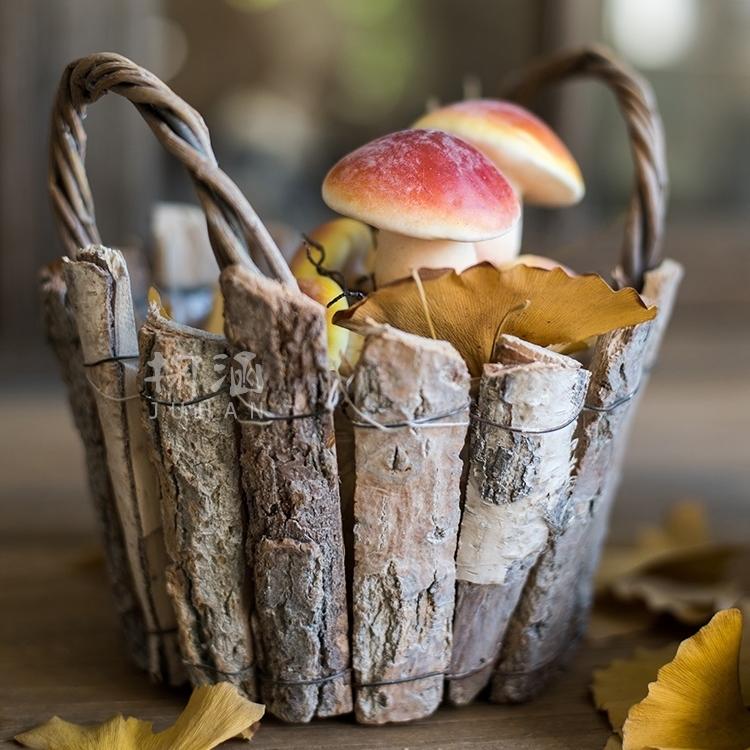 Champignon artificiel en plastique 11,9 cm de hauteur
