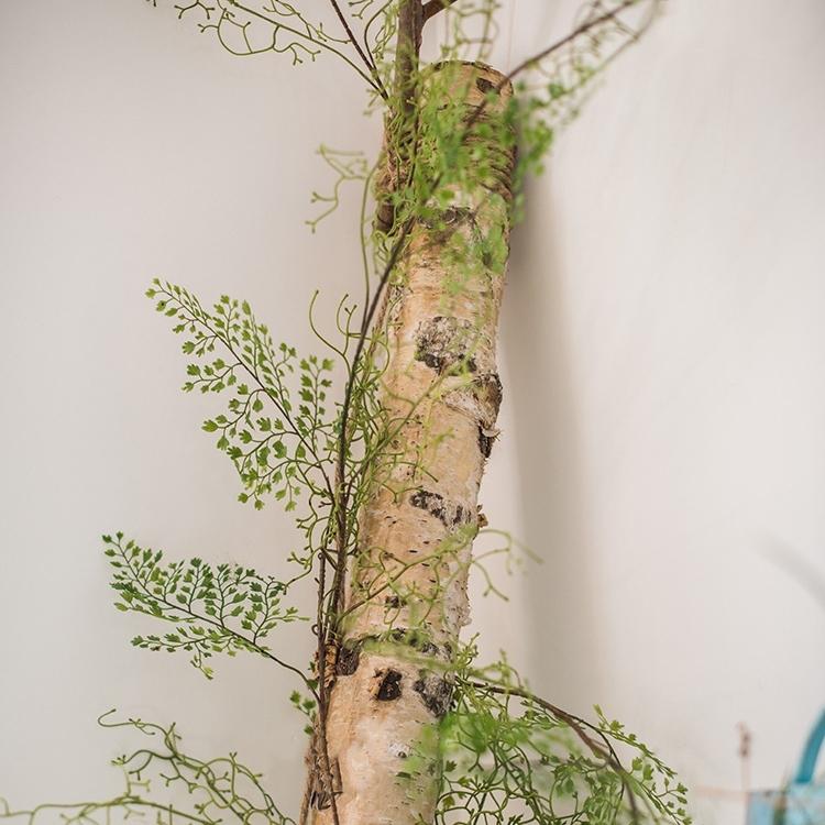 Fougère capillaire artificielle, 140 cm de long