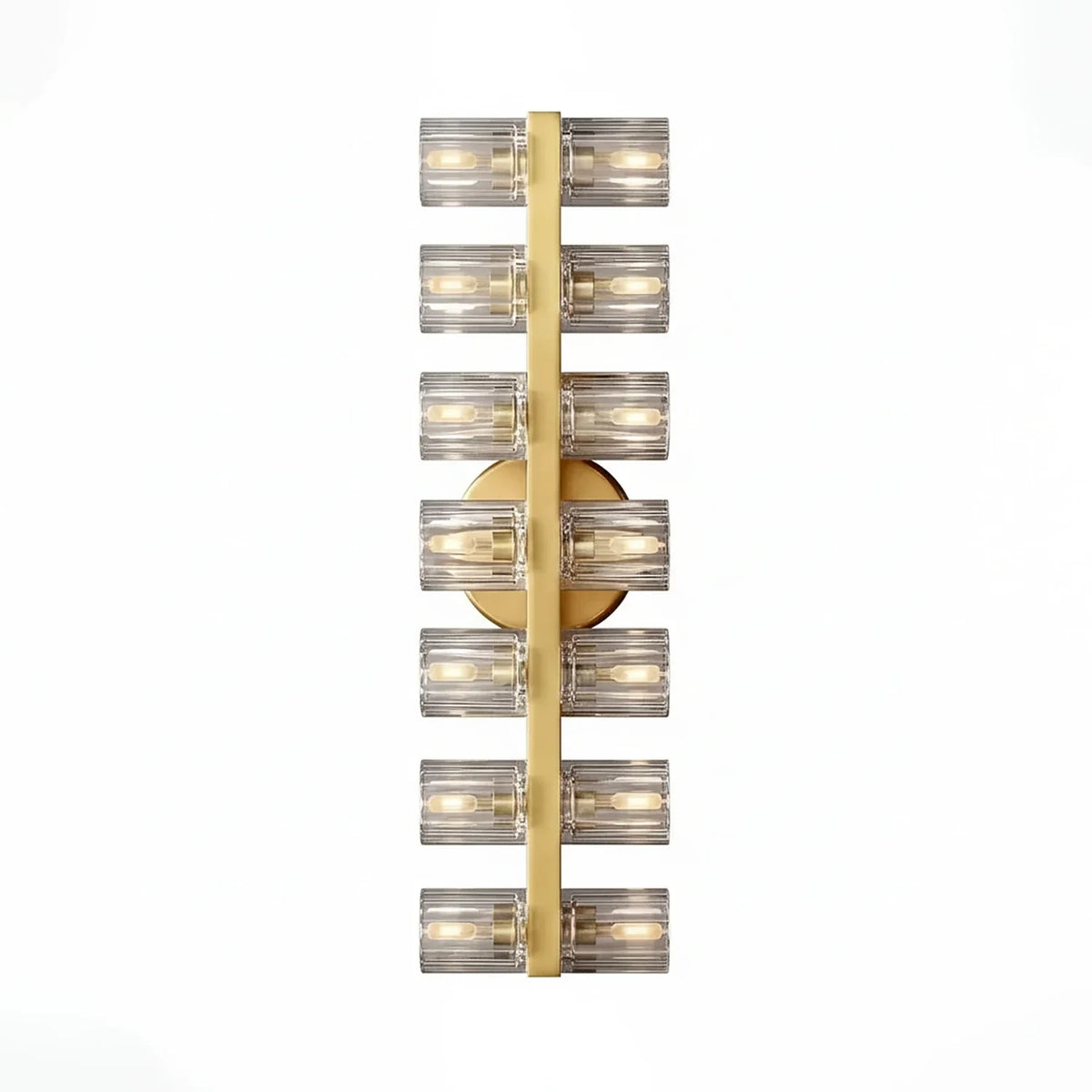 Aurora Glass Cup Sconce