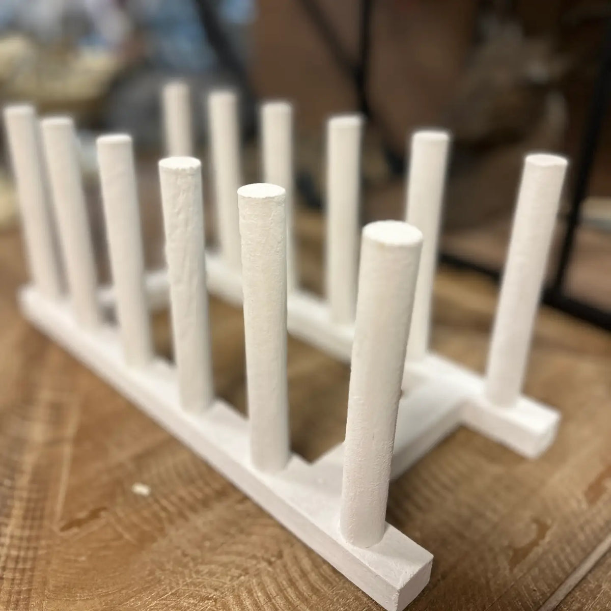 White Wooden Drying Rack