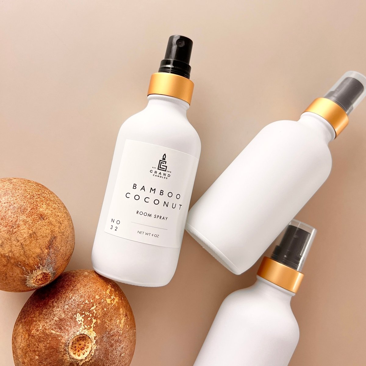 Spray per ambiente e tessuti al bambù e cocco