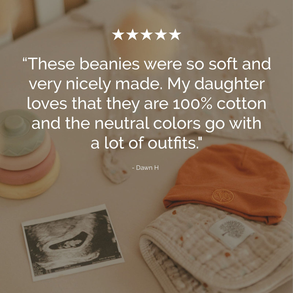 Bonnets pour bébé - Lot de 2