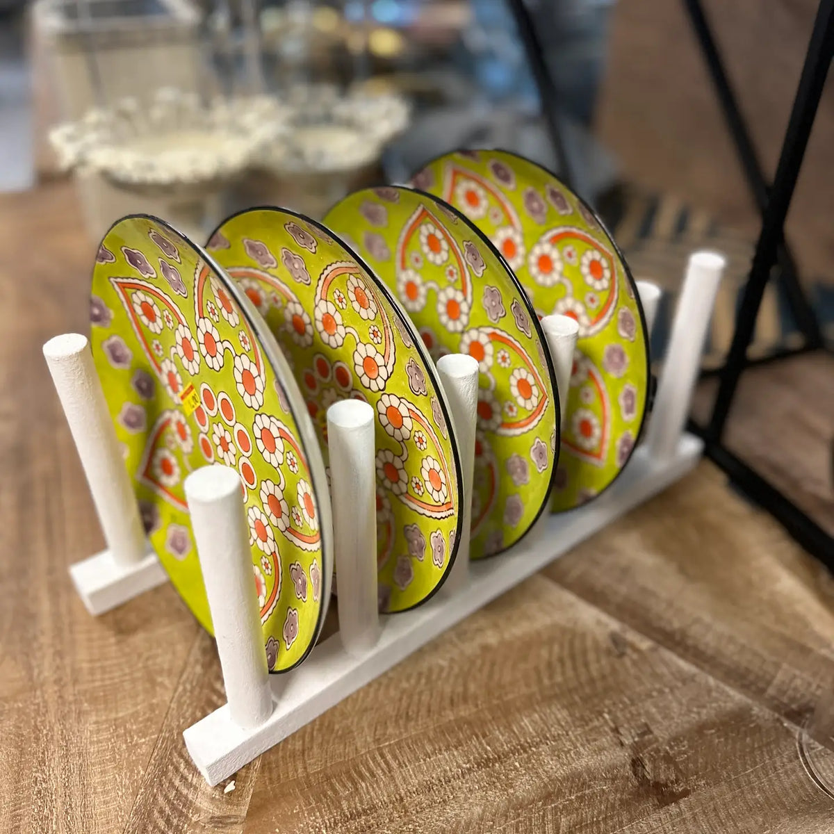 White Wooden Drying Rack