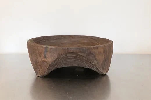 Ciotola da esposizione in legno