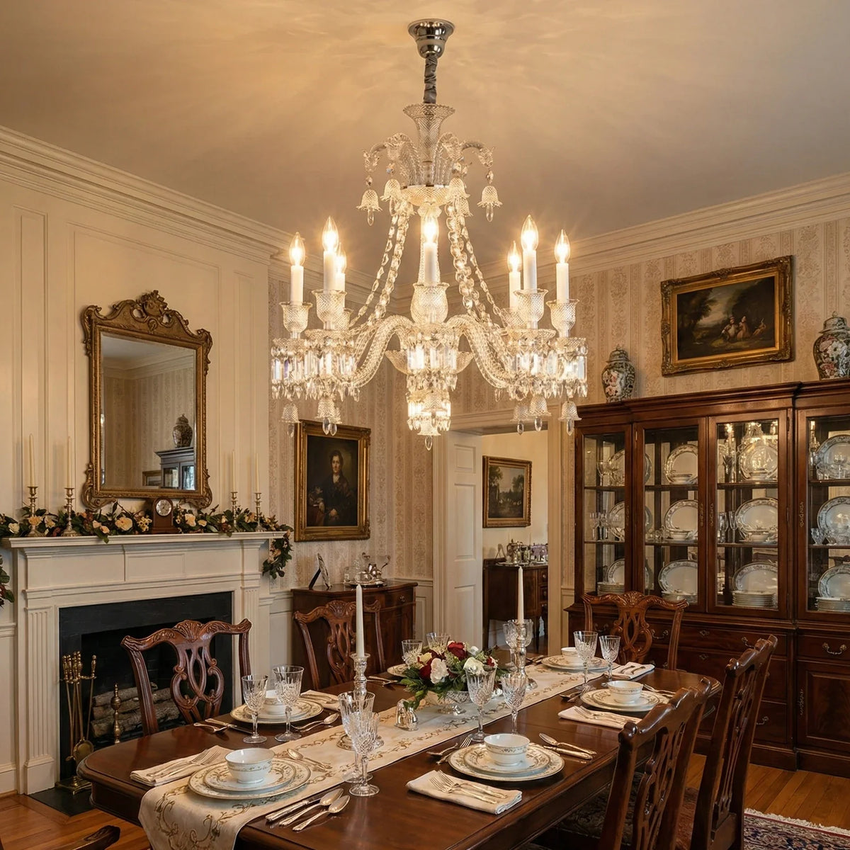 Brilliant Starry Crystal Chandelier