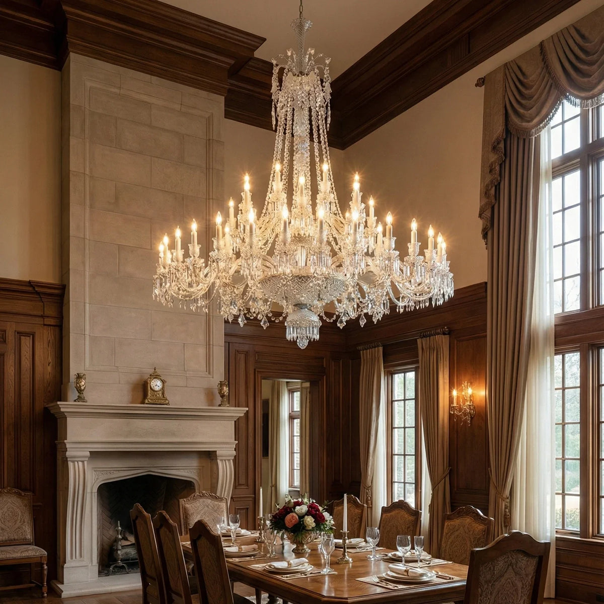 Brilliant Starry Crystal Chandelier