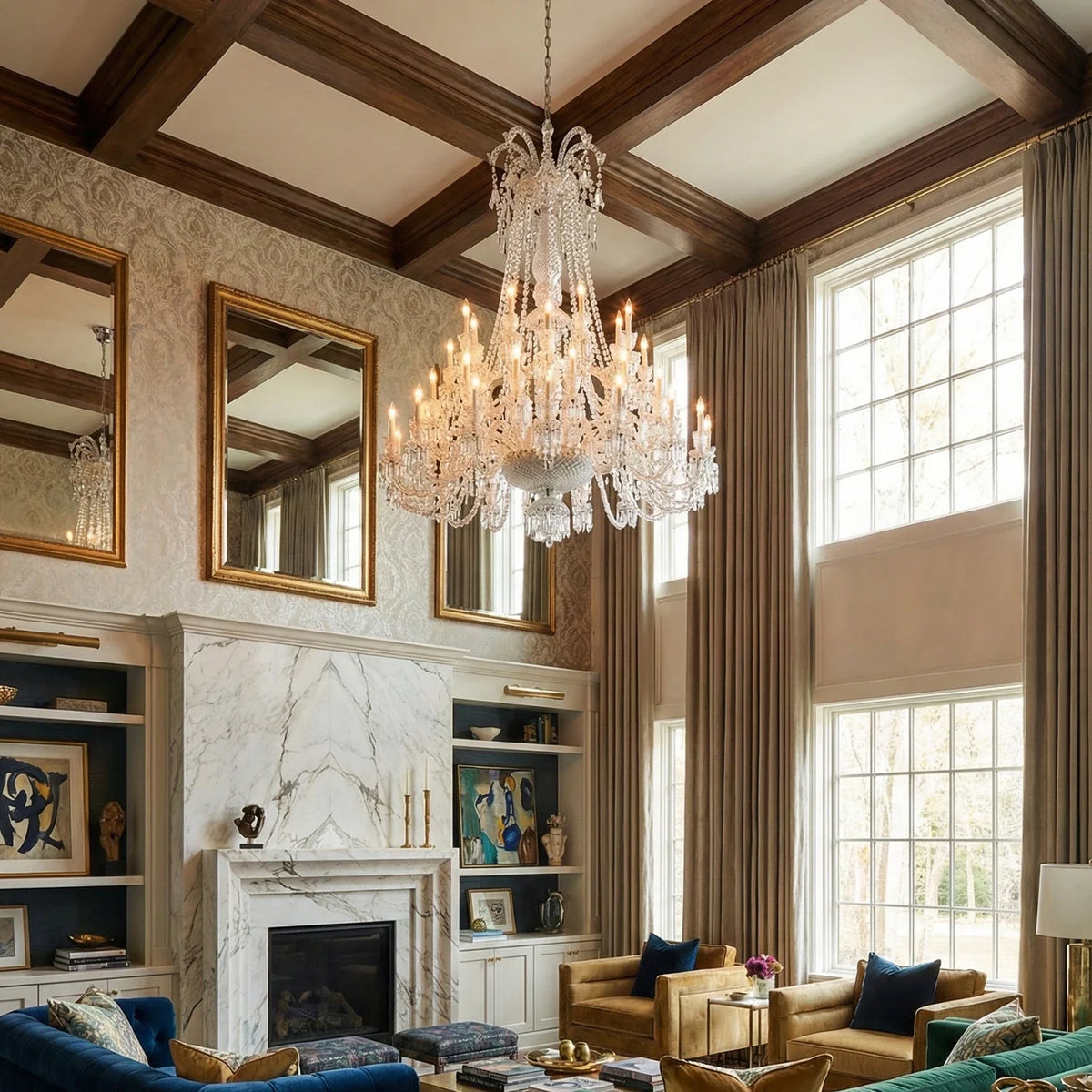 Brilliant Starry Crystal Chandelier